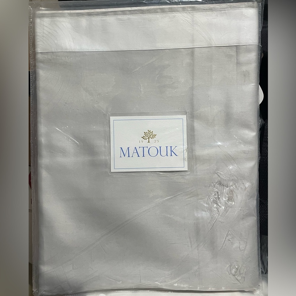 Matouk Francis Standard Sham in Silver